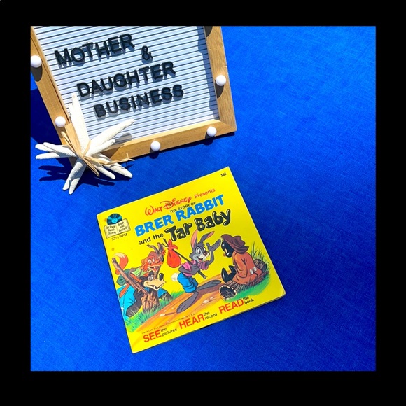 Disney, The Story of Brer Rabbit and the Tar Baby", Read Along Book &Record.